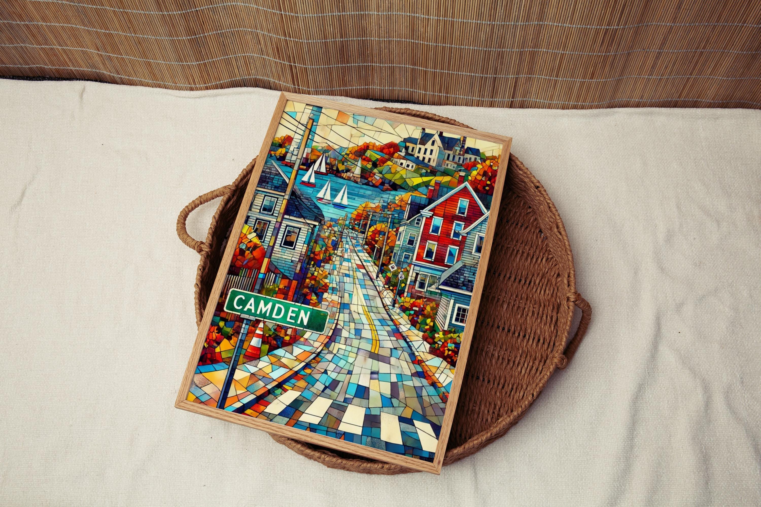 Camden Print Coastal - Camden, Maine, USA