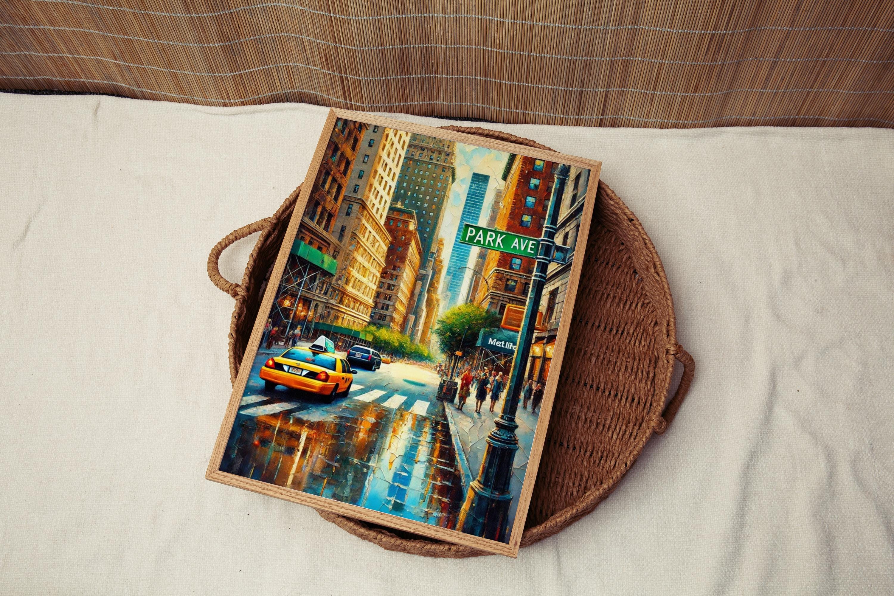 Park Ave Print - Manhattan, New York, USA