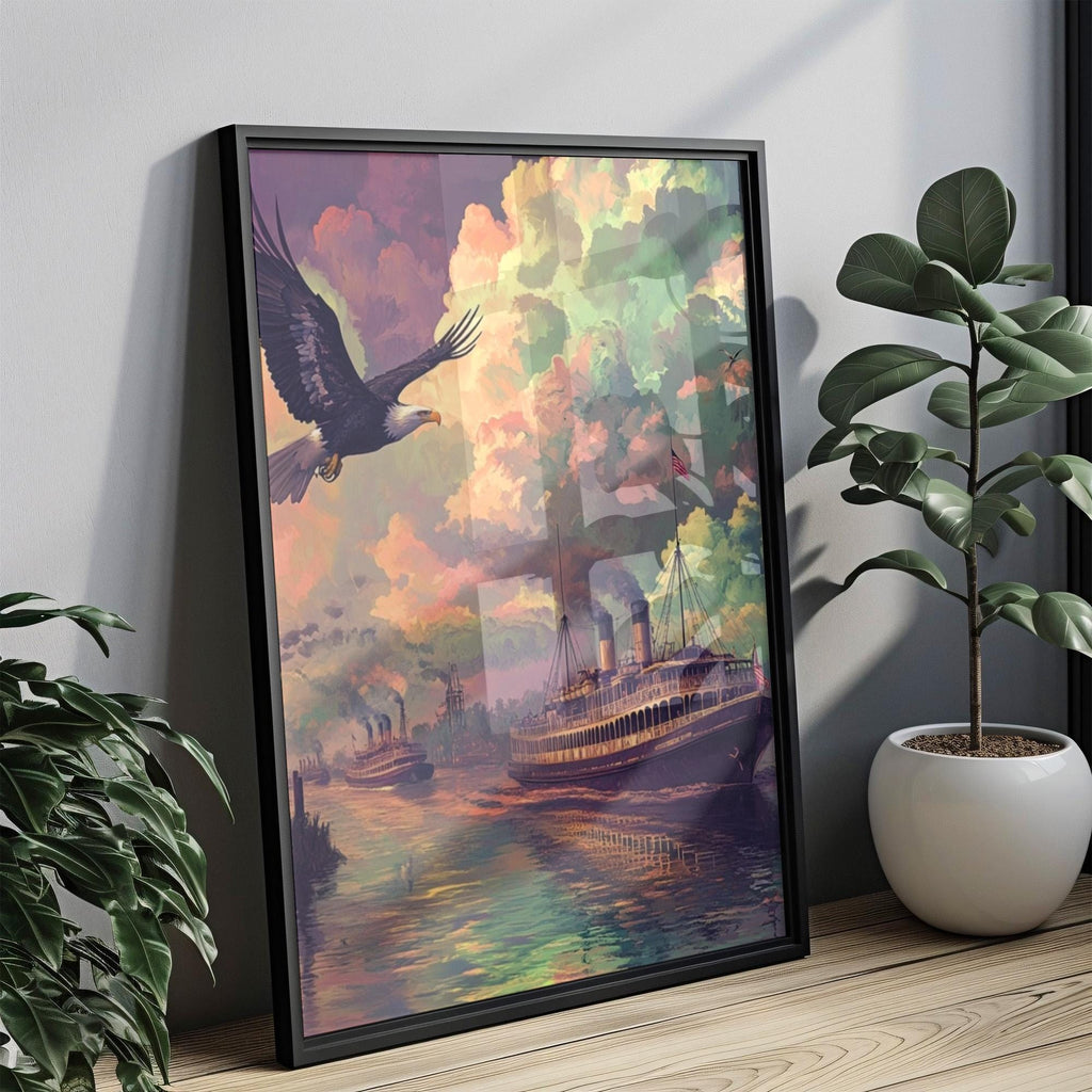 Vintage Boat Wall Art - United States