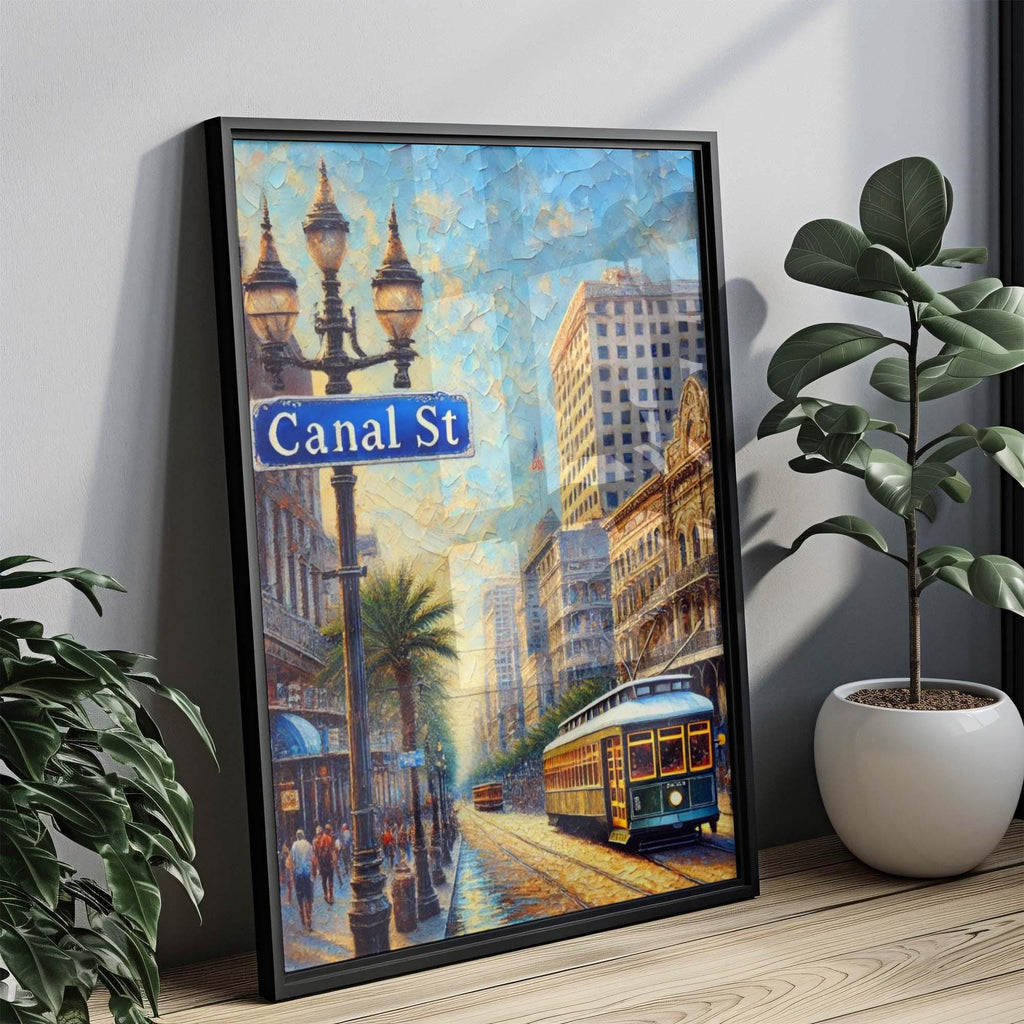 Canal Street Print - New Orleans, Louisiana, USA