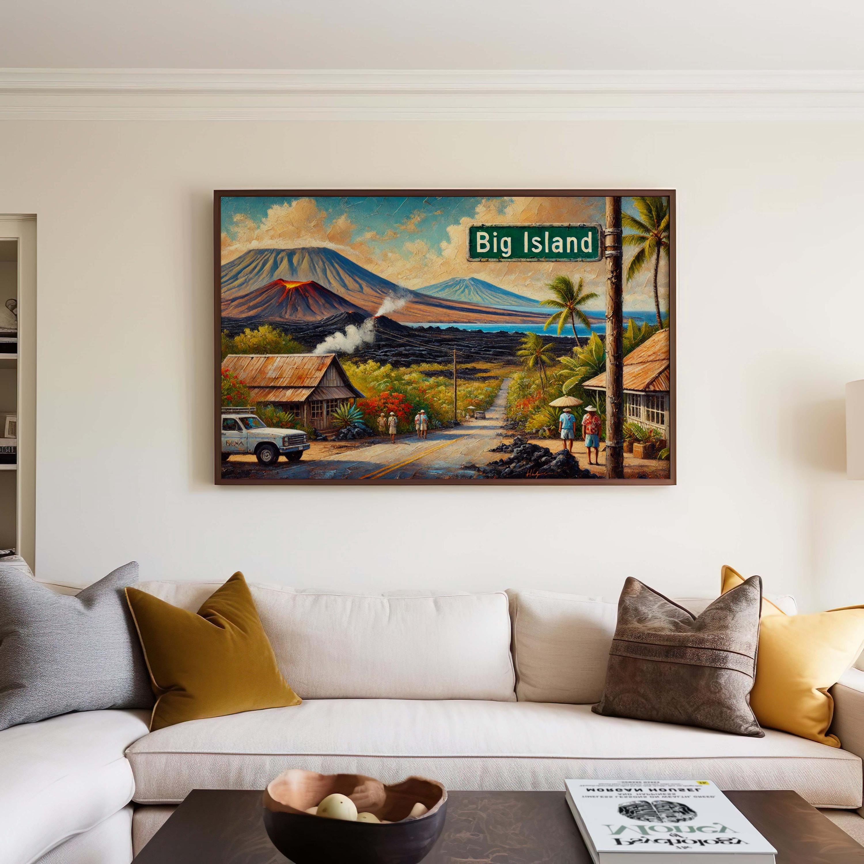 Big Island Poster - Hawaii, USA
