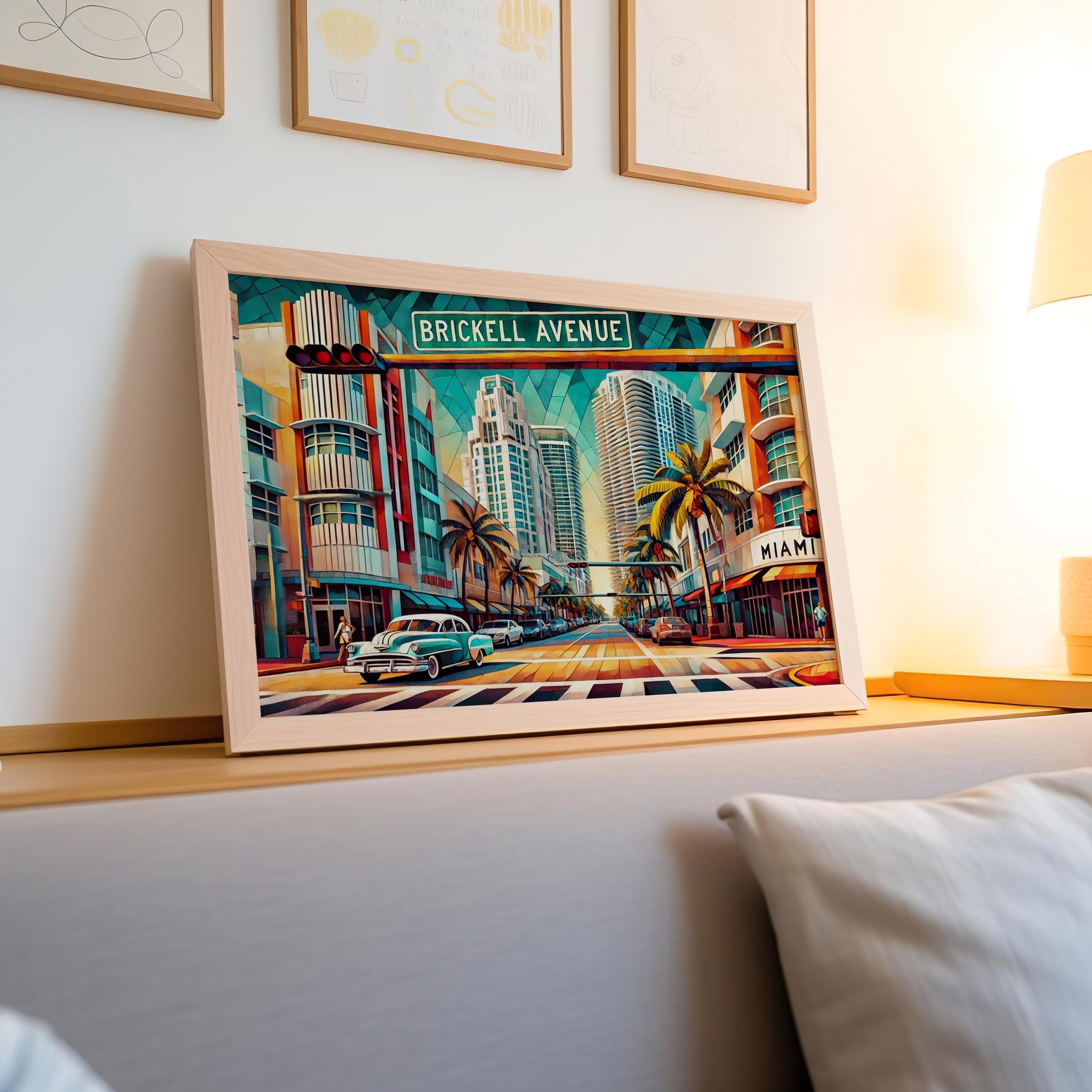Brickell Wall Art Print – Miami, FL, USA