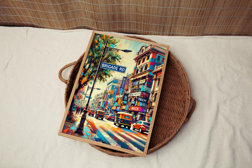 Brigade Road Print - Bangalore, India