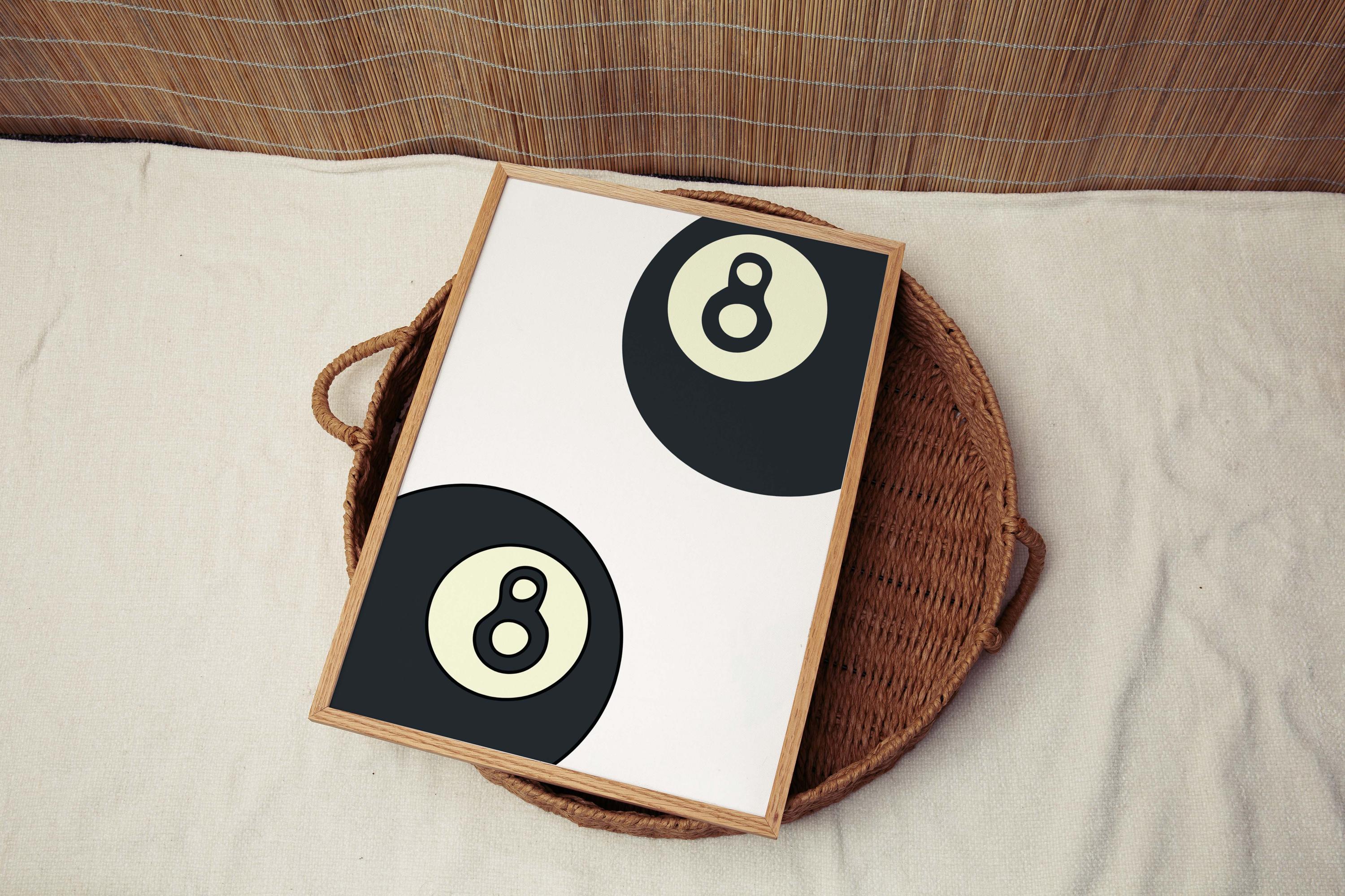 8 Ball Wall Art