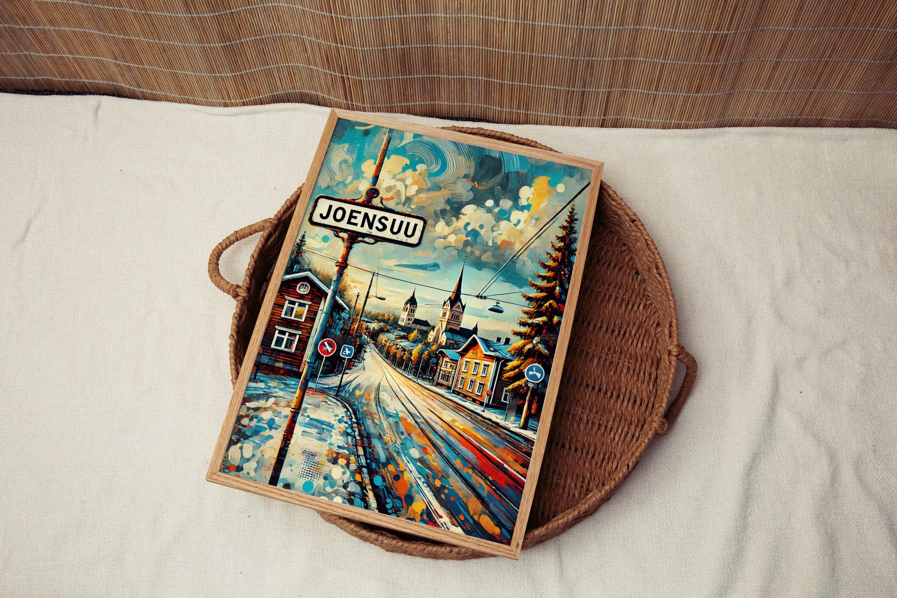 Joensuu Art Print - Joensuu, Finland
