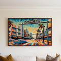 Biscayne Blvd Wall Art Coastal - Miami, Florida, USA