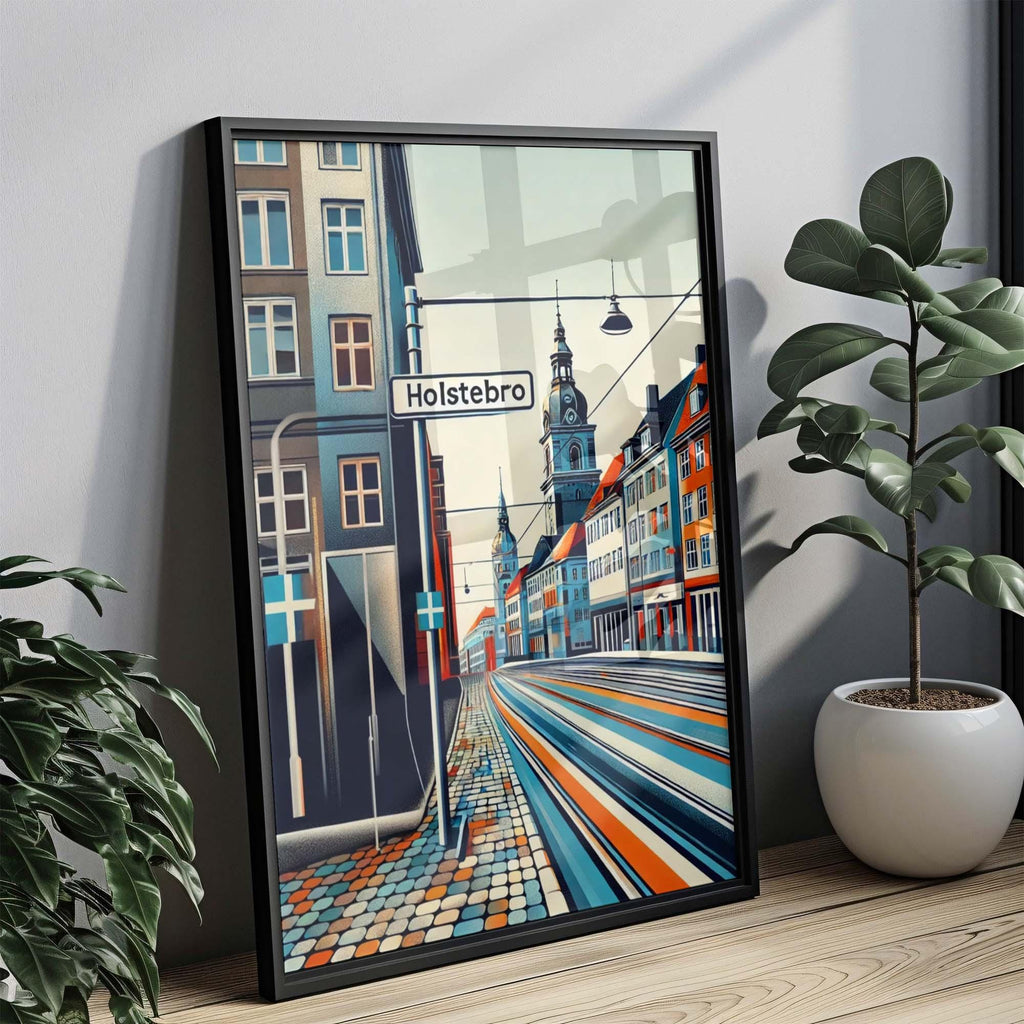 Holstebro Art Print - Holstebro, Denmark