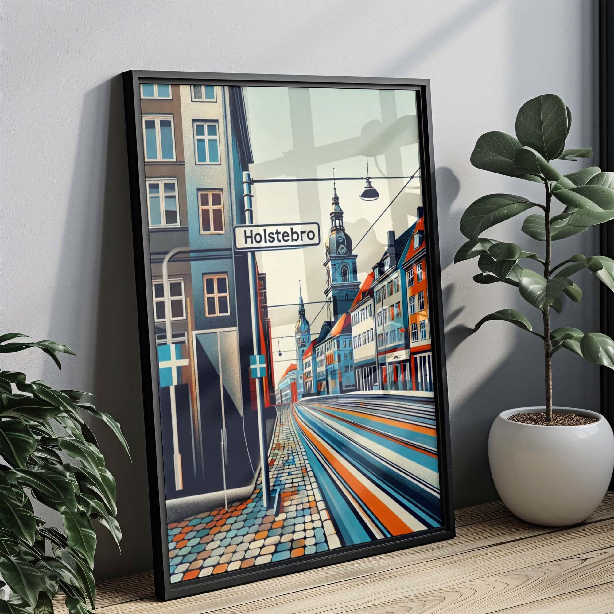 Holstebro Art Print - Holstebro, Denmark