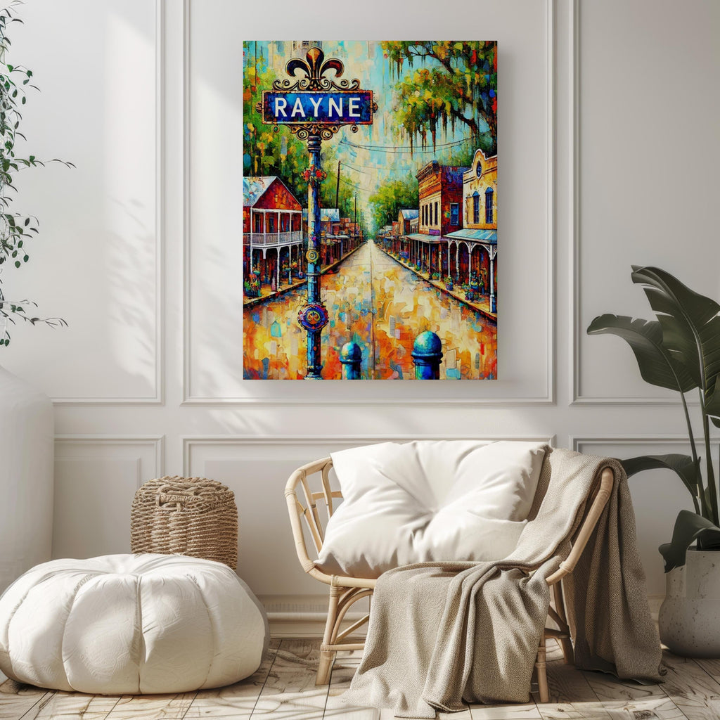 Rayne Poster - Rayne, Louisiana, USA