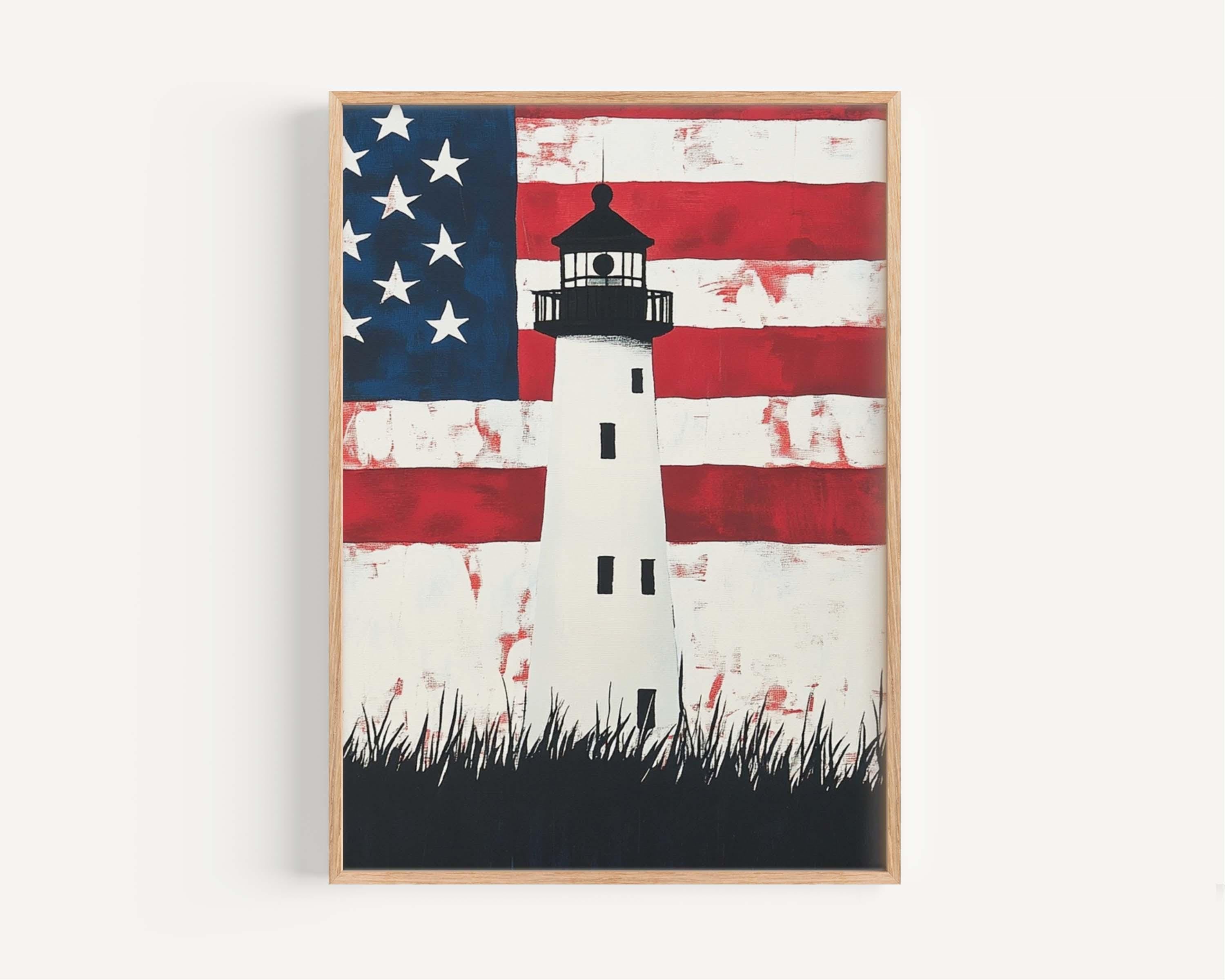 Lighthouse Print Coastal - United States