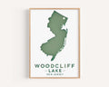 Woodcliff Lake Print - Woodcliff Lake, New Jersey, USA