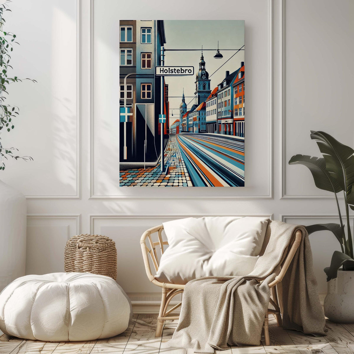 Holstebro Art Print - Holstebro, Denmark