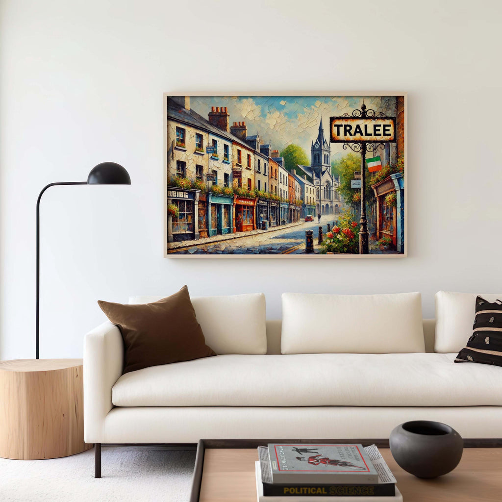 Tralee Travel Print - Tralee, Ireland