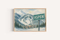 Aspen Mountain Poster - Aspen, Colorado, USA