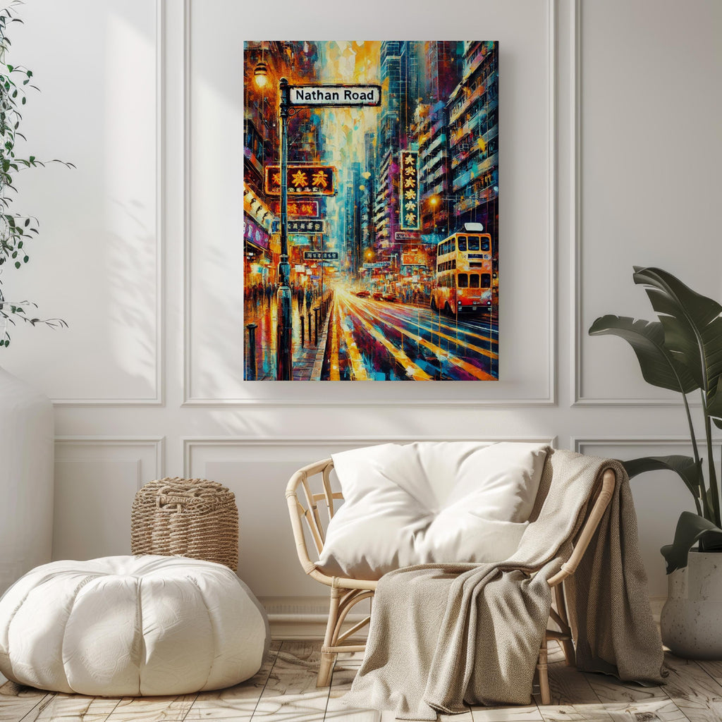Nathan Road - Hong Kong & Asian Souvenir Wall Art Print – Nathan Road - Hong Kong & Asian Souvenir, USA, North America