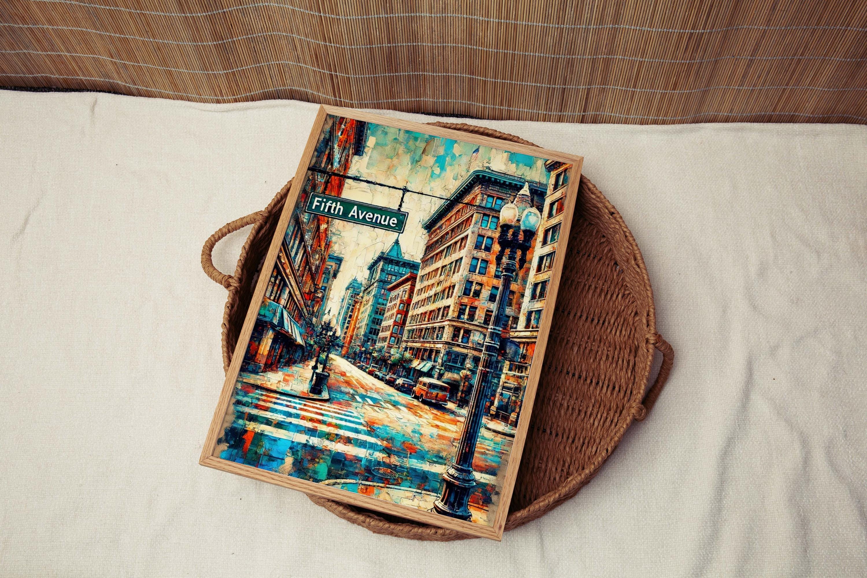 Fifth Avenue Print Decor - Pittsburgh, Pennsylvania, USA