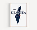 Dead Sea Wall Art Minimalist - Israel