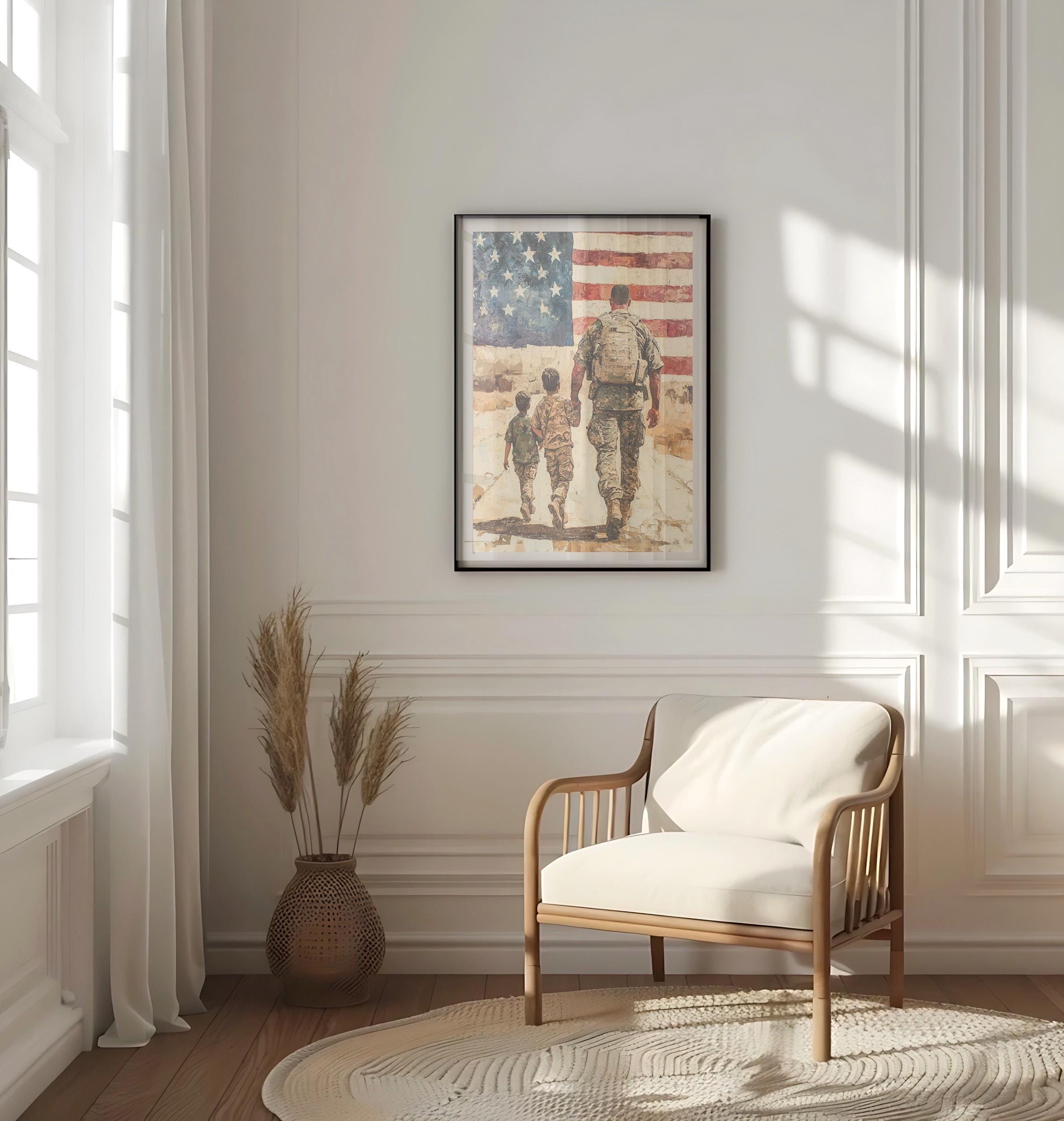 USA Patriotic Poster - United States