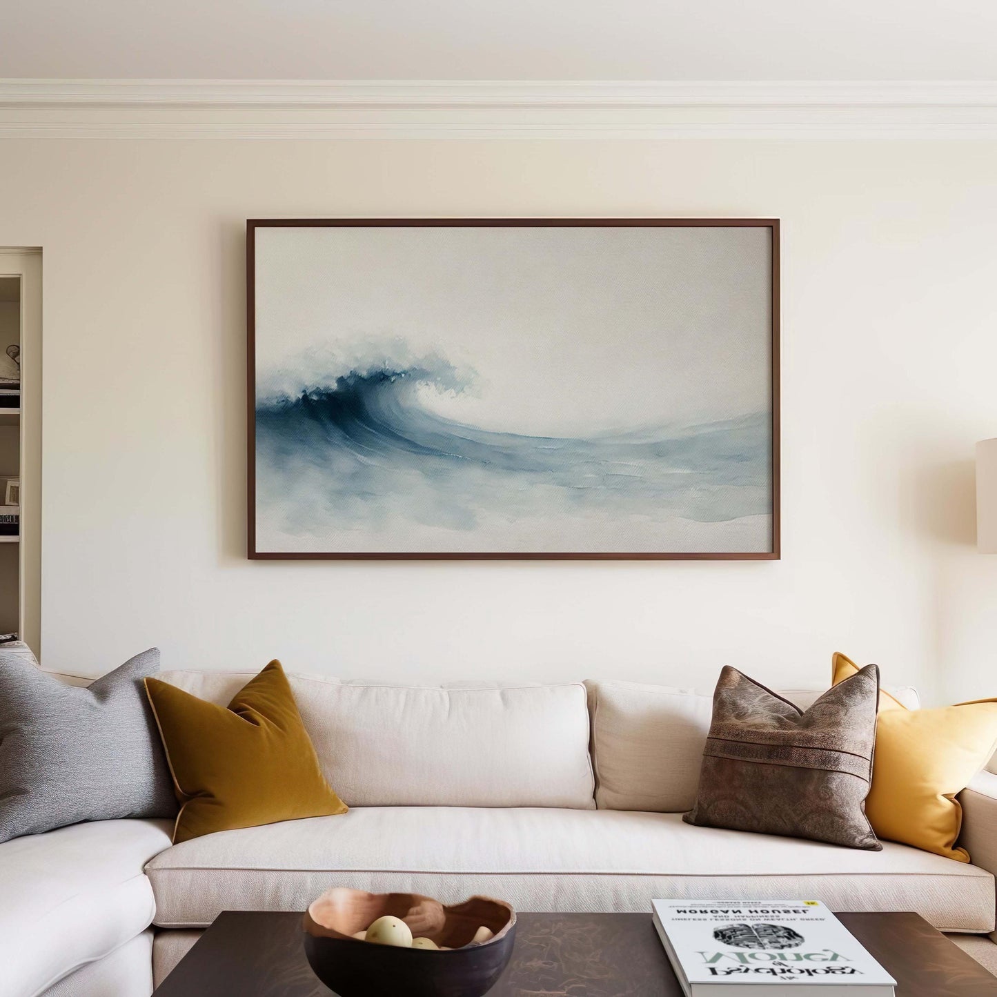 Nature Gift Wave Wall Art Ocean Print Beach Decor New Home Art Housewarming Family Room Decoration