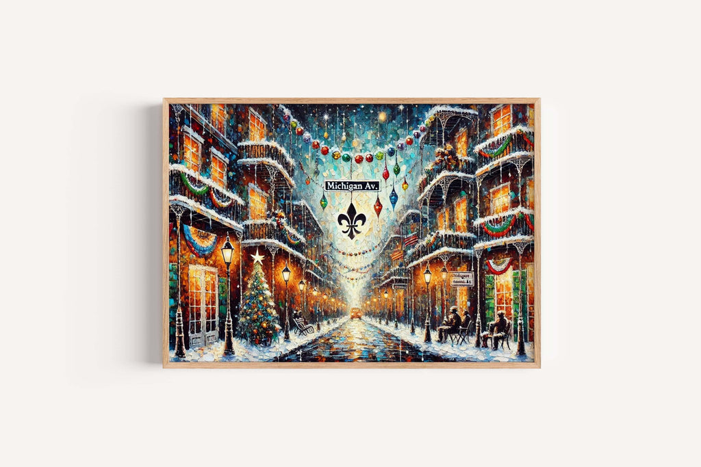 Michigan Avenue Art Print - Chicago, Illinois, USA