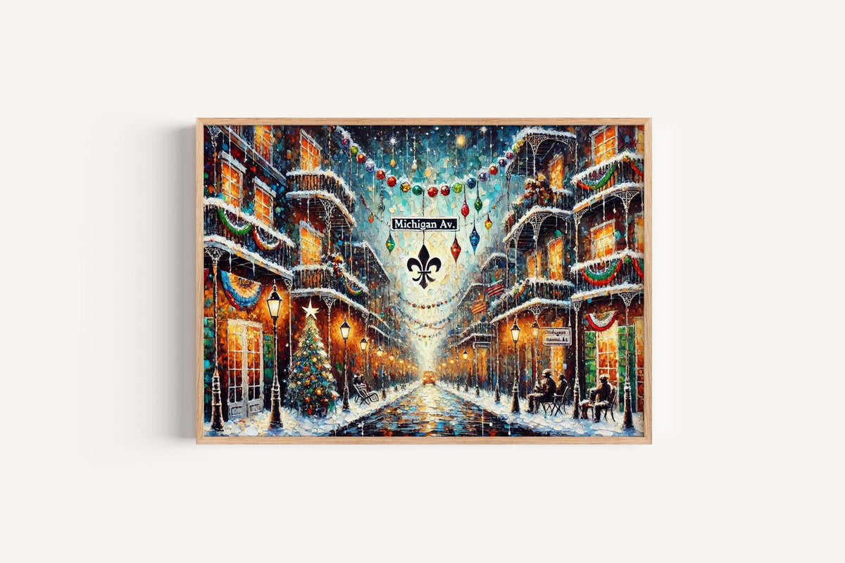 Michigan Avenue Art Print - Chicago, Illinois, USA