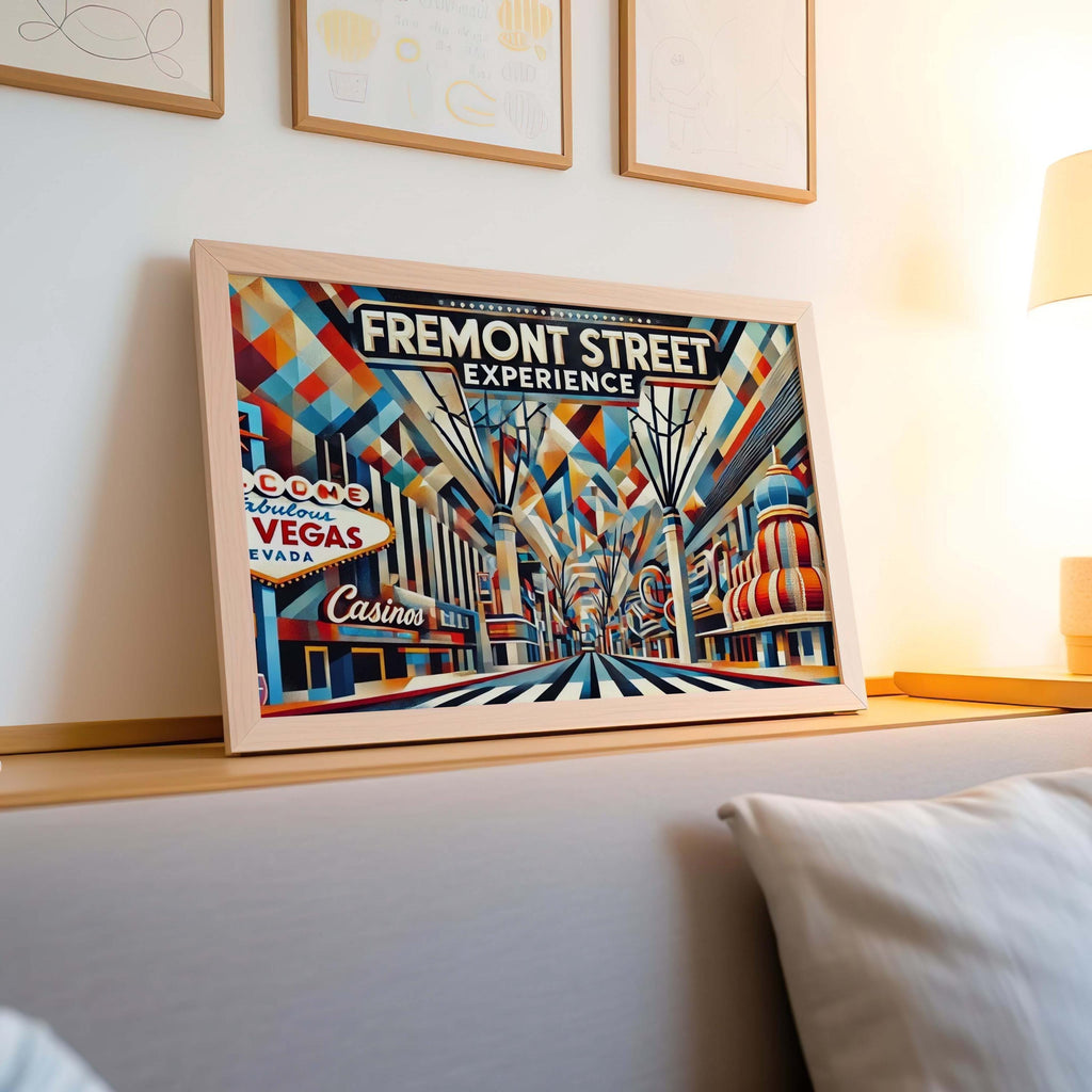 Fremont Street Print - Las Vegas, Nevada, USA