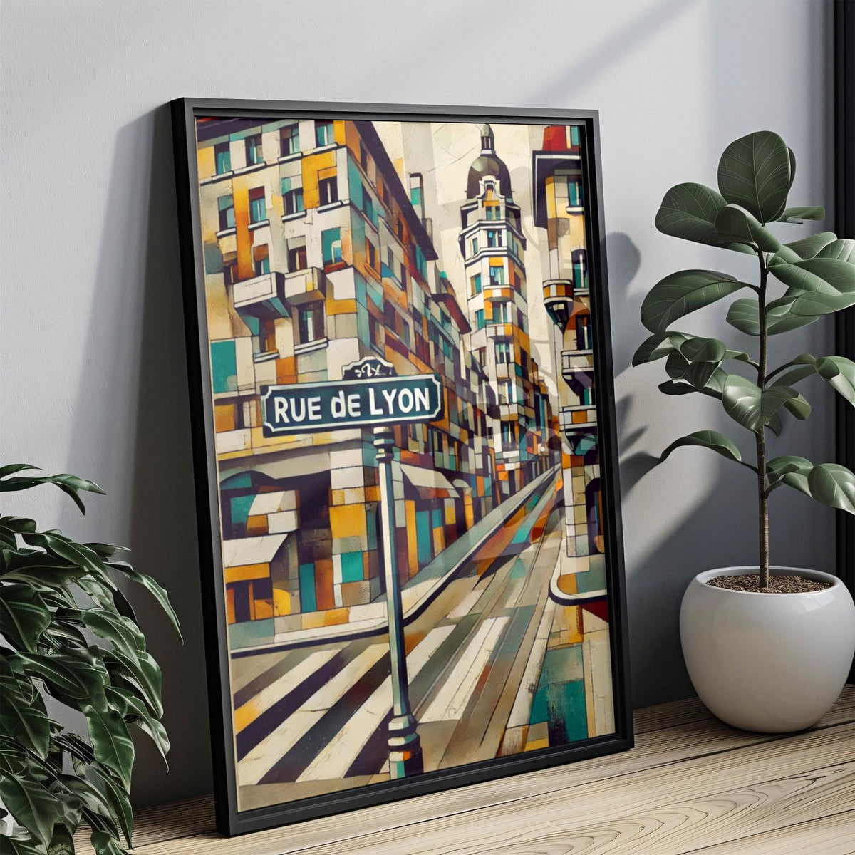 Rue De Lyon Print Decor - Paris, France
