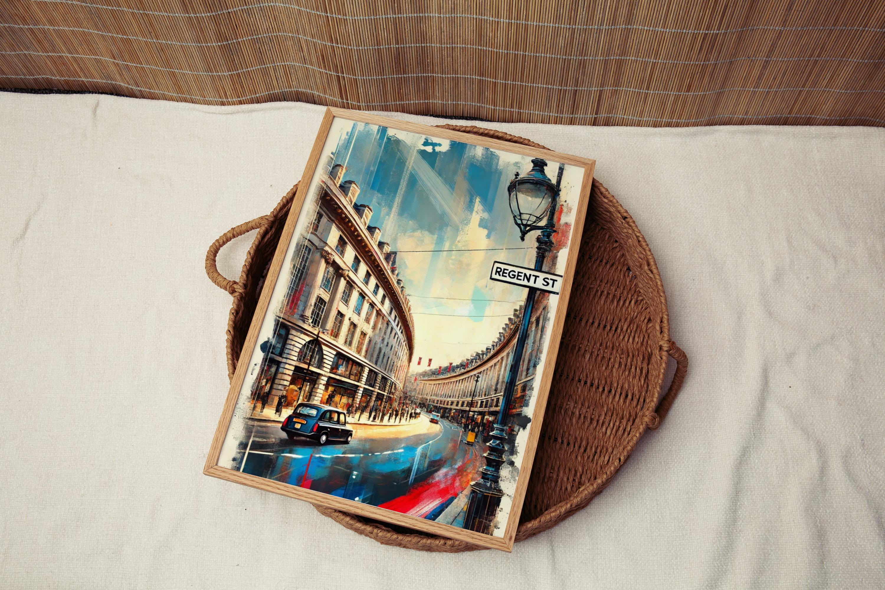 Regent Street Print - London, United Kingdom