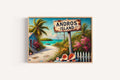 Andros Island Print Tropical - Andros Island, Bahamas