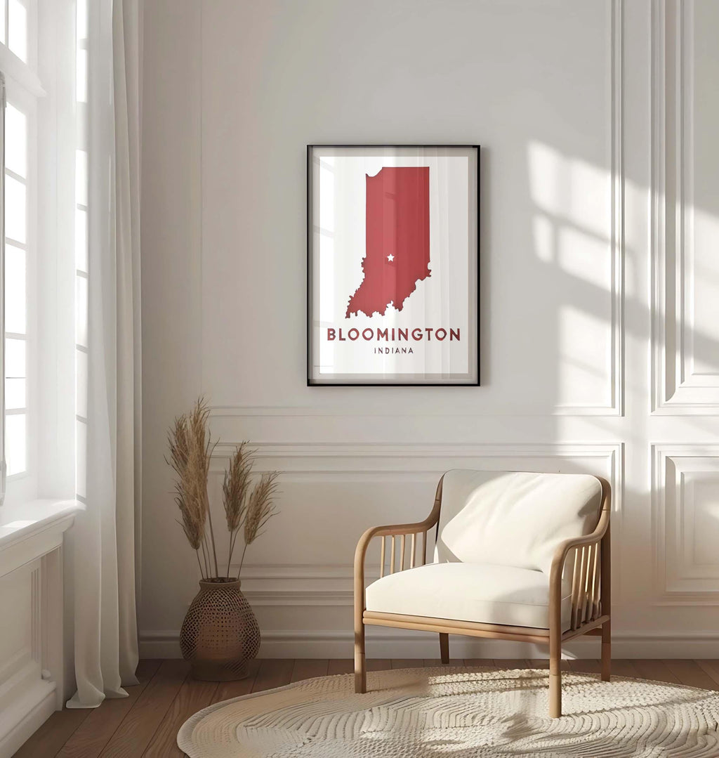 Bloomington Print Decor - Bloomington, Indiana, USA