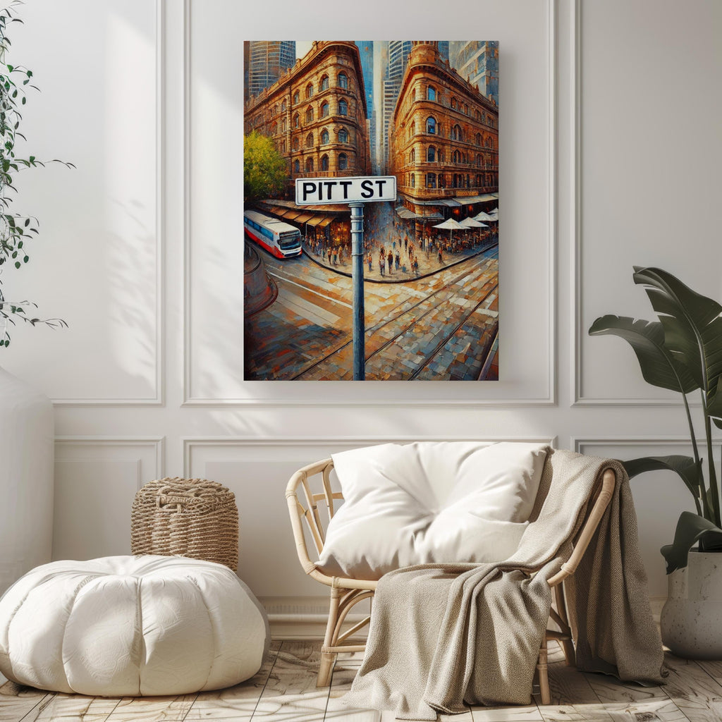 Pitt Street Wall Art Modern - Sydney, Australia