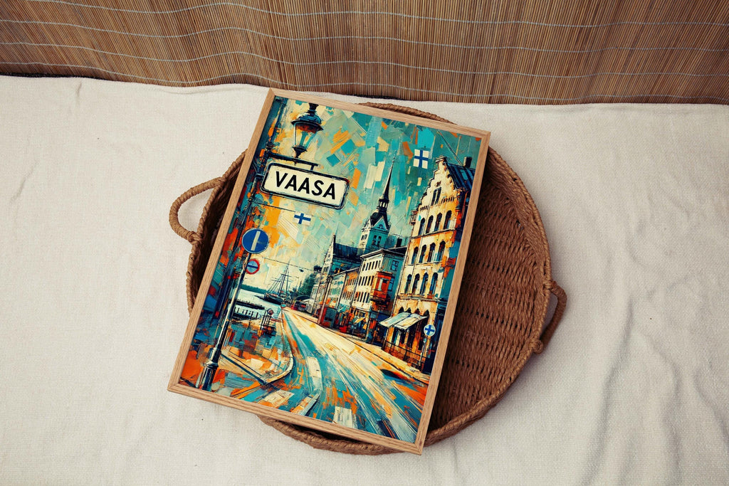 Vaasa Wall Art Scandinavian - Finland