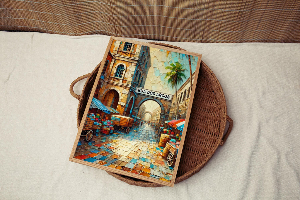 Rua Dos Arcos Wall Art Decor - Maputo, Mozambique