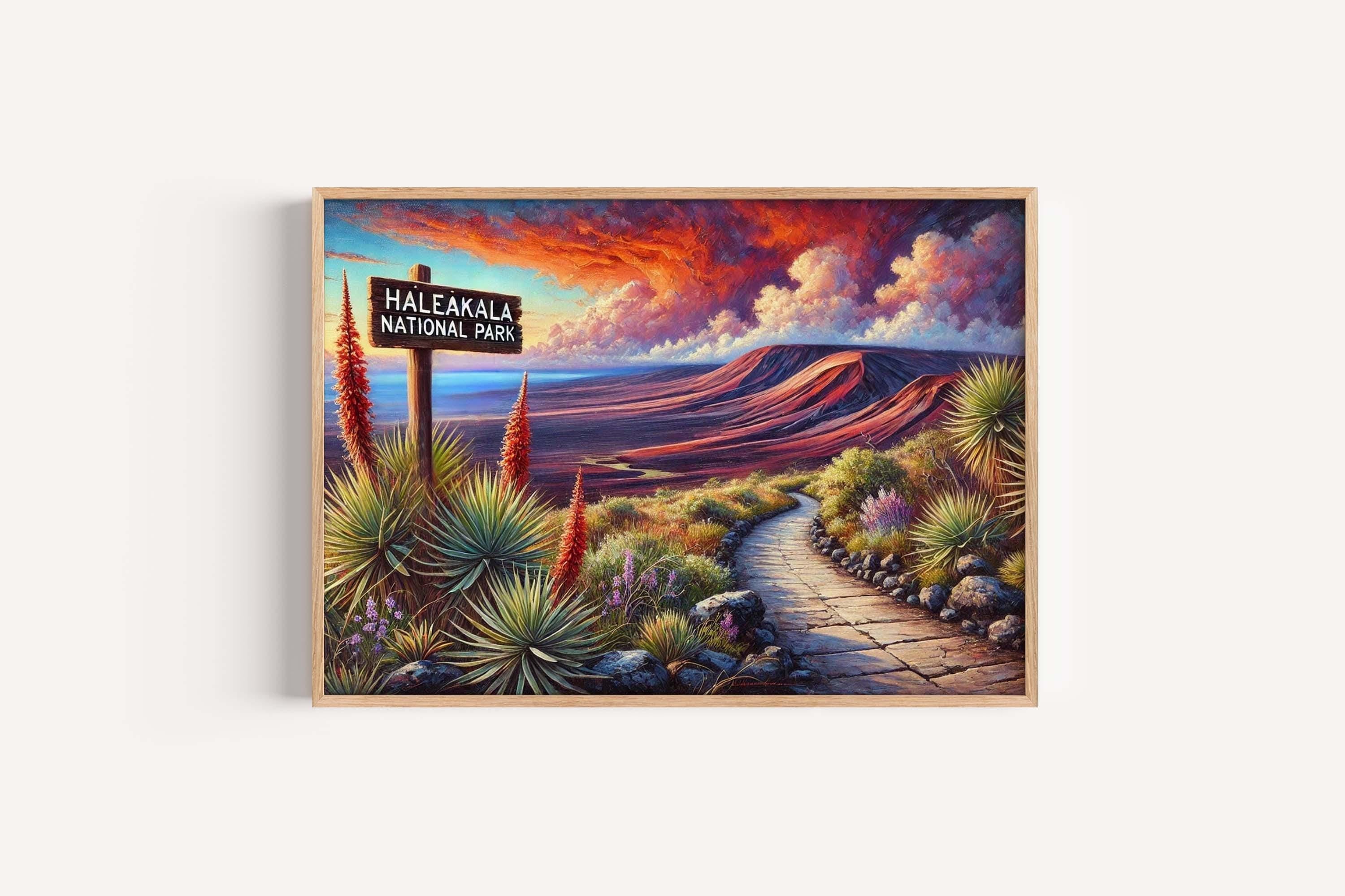 Haleakala National Park Poster - Hawaii, USA