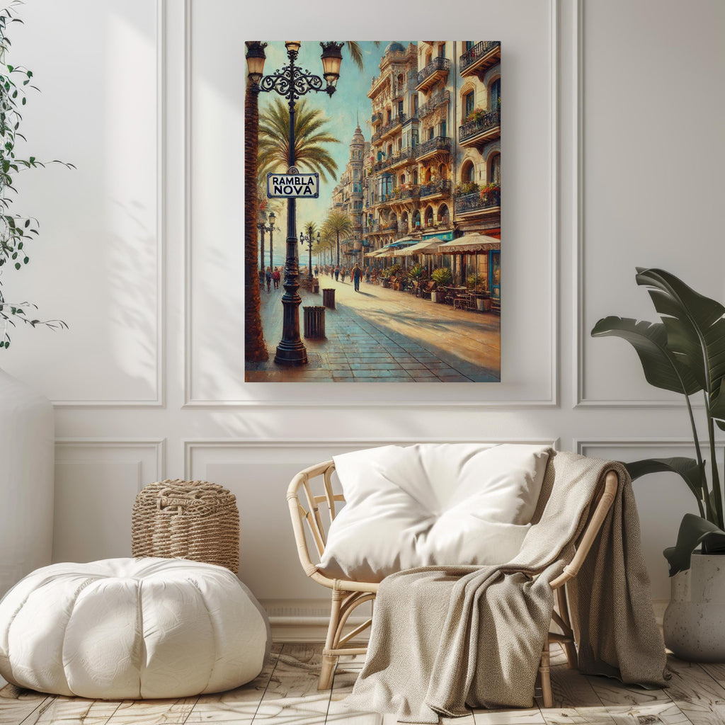 Rambla Nova Print - Tarragona, Spain