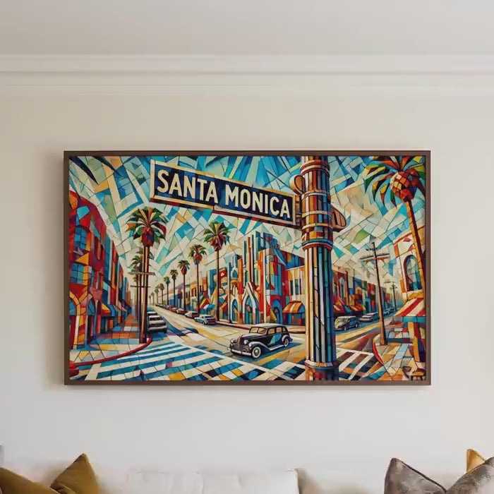 Santa Monica Poster - Santa Monica, California, USA