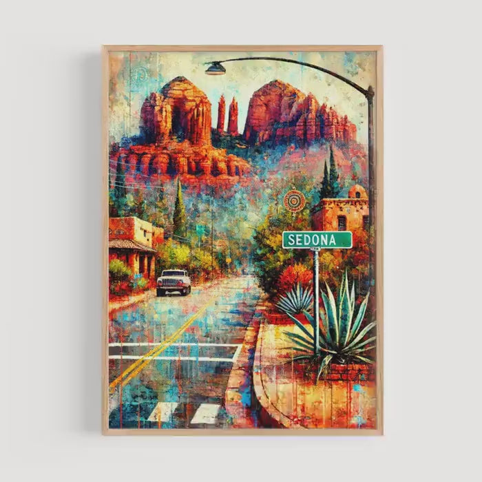 Sedona Wall Art - Sedona, Arizona, USA