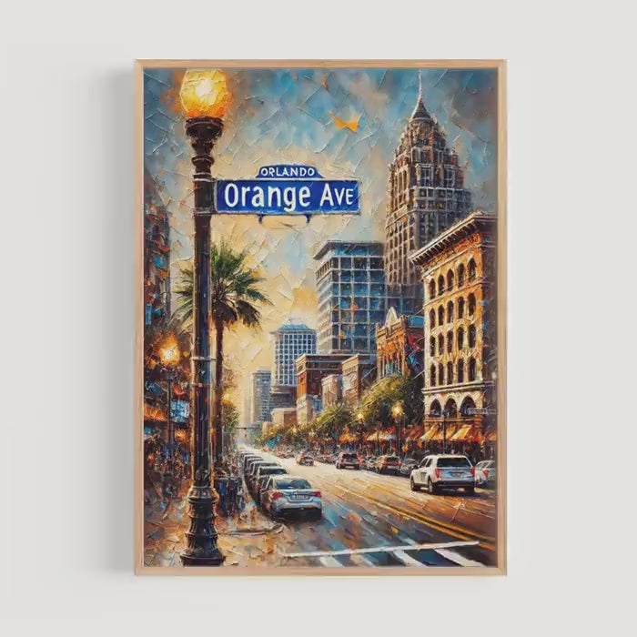 Orange Ave Print Modern - Orlando, Florida, USA