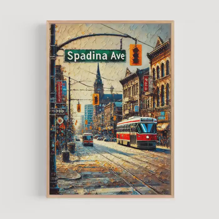 Spadina Ave Print - Toronto, Canada