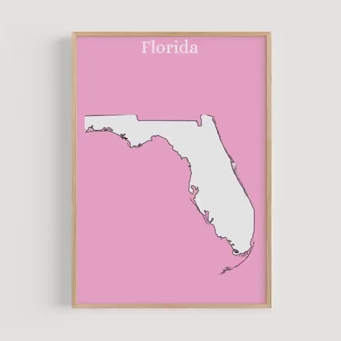 Florida Travel Wall Art - Florida, USA