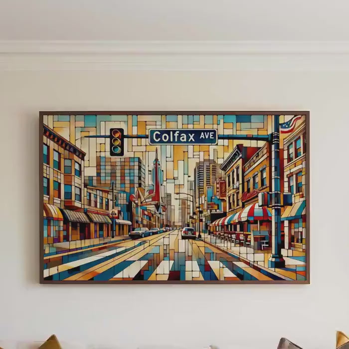Colfax Avenue Print Modern - Denver, Colorado, USA