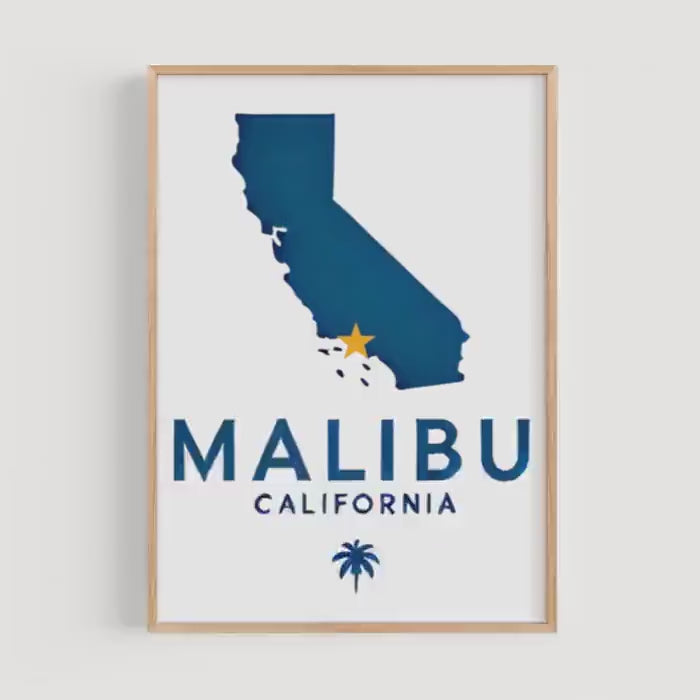 Malibu Print Decor - Malibu, California, USA