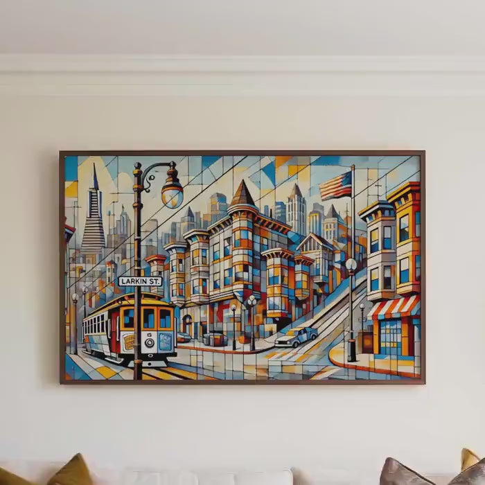 Larkin St Print Modern - San Francisco, California, USA