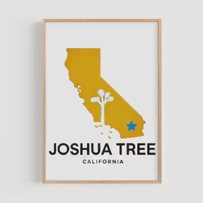 Joshua Tree Desert Print - California, USA