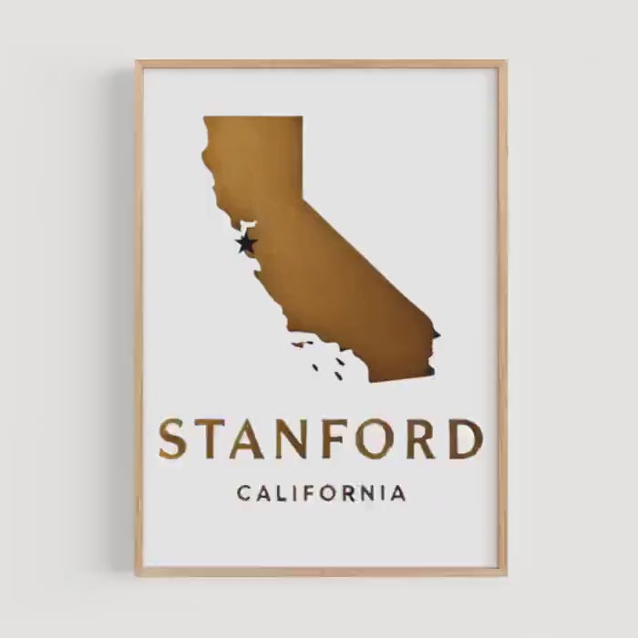 Stanford Print Decor - California, USA