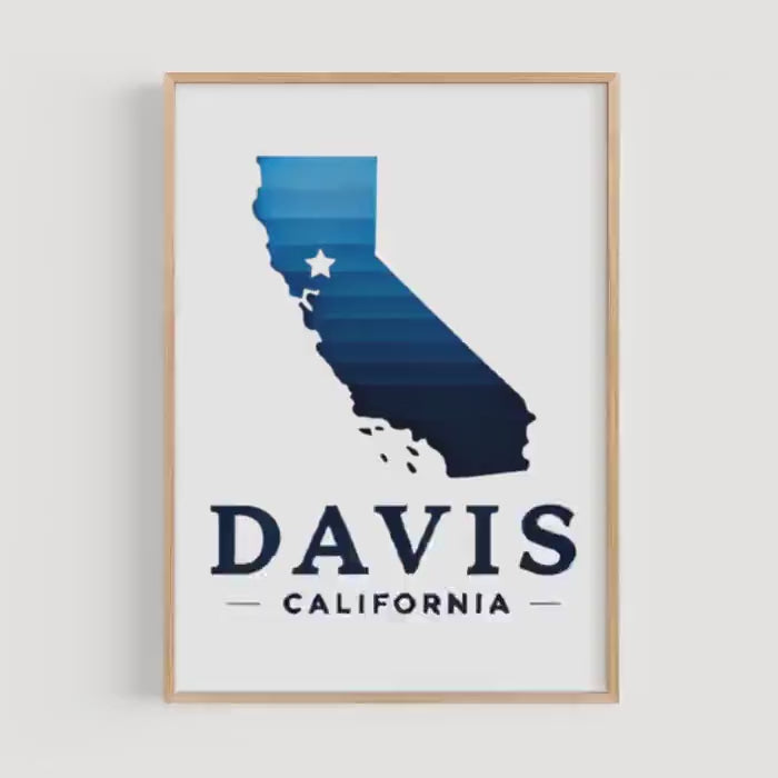 Davis Wall Art - Davis, California, USA