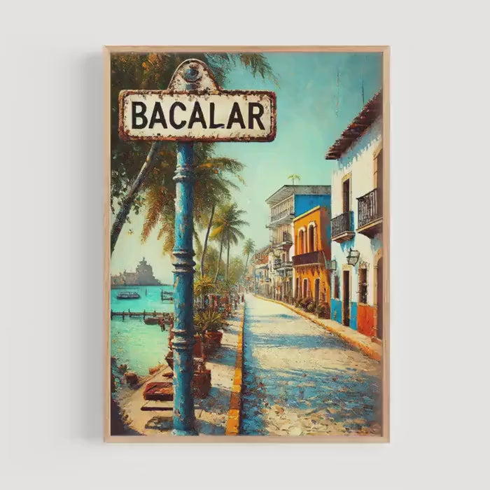 Bacalar Print - Quintana Roo, Mexico