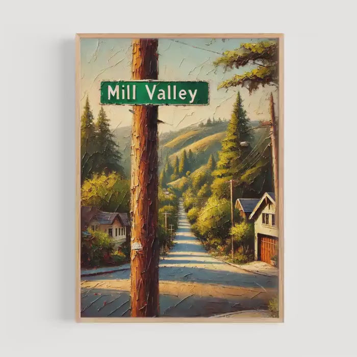 Mill Valley Poster - Mill Valley, California, USA