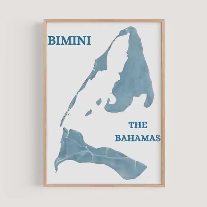 Bimini Tropical Wall Art - Bimini, Bahamas