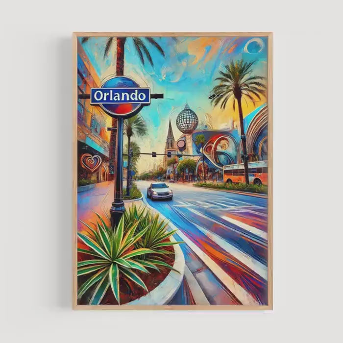 Orlando Wall Art - Orlando, Florida, USA